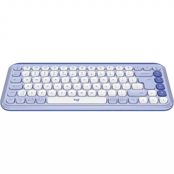 Logitech tastiera Logitech POP ICON KEYS OFF White Lilac US