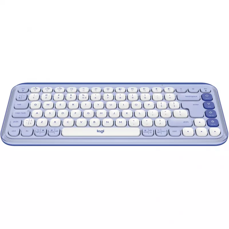 Logitech tastiera Logitech POP ICON KEYS OFF White Lilac US