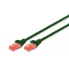 Cavo di rete Digitus CAT 6 U/UTP RJ-45 3m verde