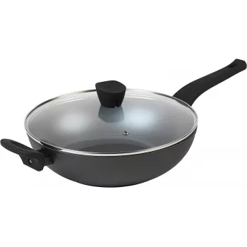 Wok Russell Hobbs RH01709EU 28 cm perlescente, padella antiaderente