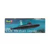 Modello in plastica nave REVELL S.S.B. Abraham Lincoln scala 1/253 kit
