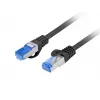 Cavo di rete LANBERG PCF6A-10CC-2000-BK Cat6a S/FTP RJ-45 20 m nero