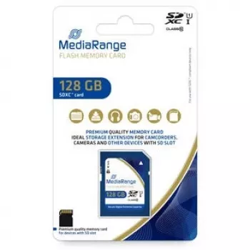 MediaRange scheda di memoria 128GB SDXC UHS-I Class 10 MR969