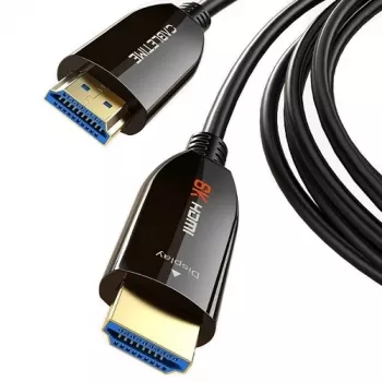Cavo HDMI in fibra ottica attiva 2.1 20m, 8K@60Hz, 48Gbit/s, connettori dorati