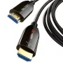 Cavo HDMI in fibra ottica attiva 2.1 20m, 8K@60Hz, 48Gbit/s, connettori dorati