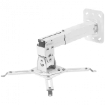 Supporto per proiettore da soffitto/parete ONKRON K3A — bianco, portata max 10 kg, 130×390×102 mm