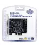 Scheda interfaccia PCIe interna LOGILINK PC0033 con porte seriali e parallele, chipset NetMOS