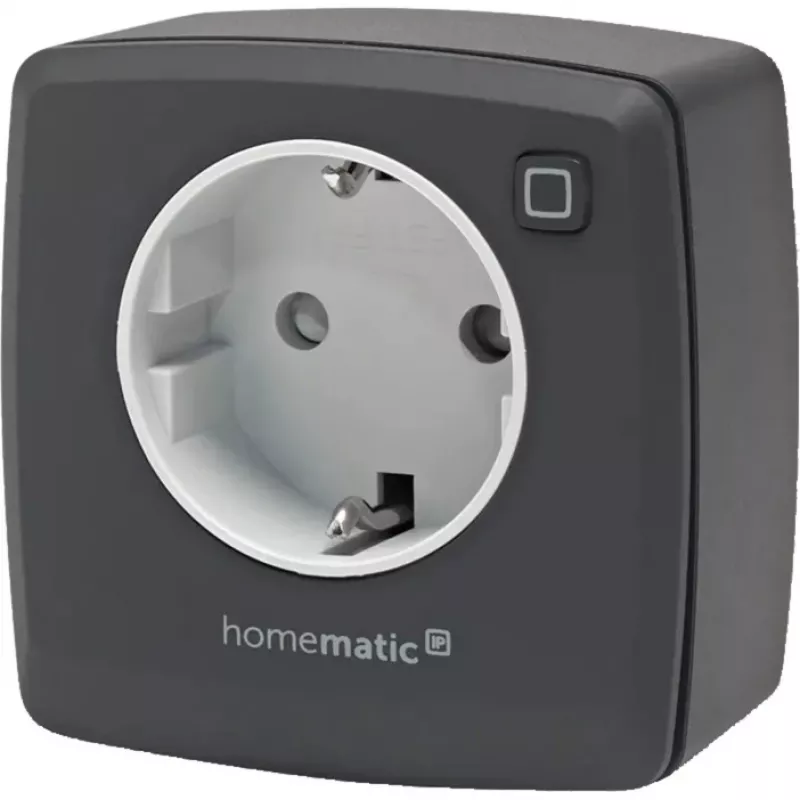 eQ-3 AG Homematic IP 161613A0, interno, antracite, plastica, IP20, IP20, 70 mm
