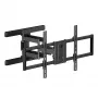 SBOX PLB-8148 staffa a muro inclinabile e orientabile per TV, 43-100 pollici, 60 kg, VESA 800x400