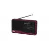 Radio portatile Eltra Asia nera — modello ricevitore AM/FM compatto