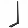 Adattatore USB Wi-Fi LANBERG NC-0300-WIE, USB 2.0, due antenne esterne 5 dBi, Wi-Fi 300 Mbit/s, Ethernet/Wi-Fi, nero