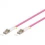 Cavo InfiniBand/fibra ottica Goobay 95933 0,5 m LC rosa