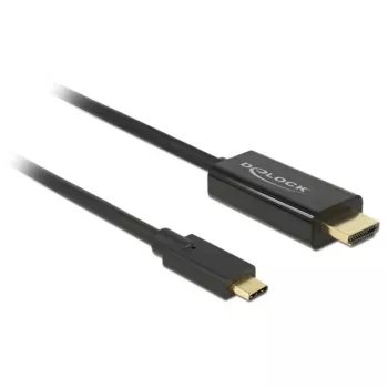 Adattatore per cavo video DeLOCK 85260 USB Type-C HDMI 3 m nero