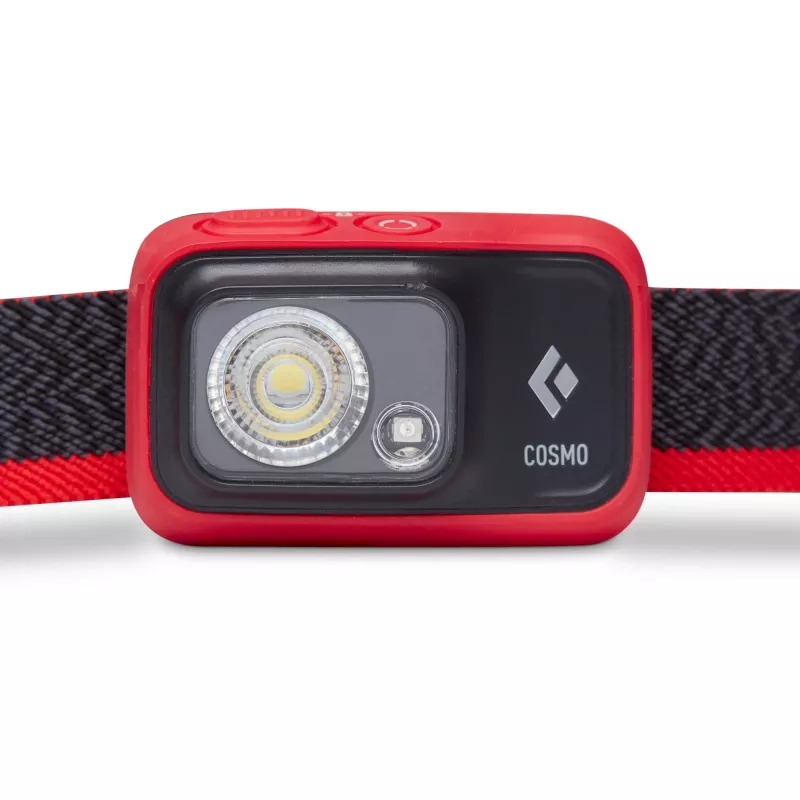 Black Diamond Cosmo 350 Lampada frontale nero, rosso