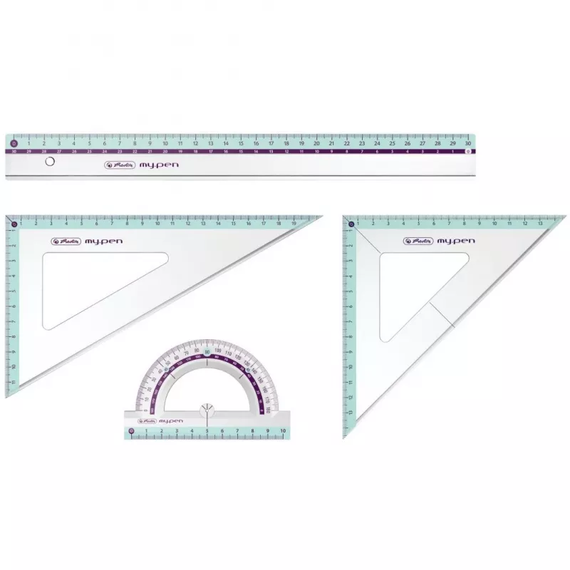 Set righelli Herlitz 11368222