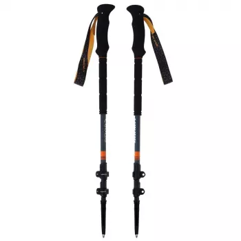 Viking Nelio Pro bastoncini da trekking, nero/verde