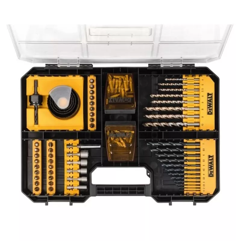 Dewalt Dt71569-Qz Set di accessori punte e frese, 100 pz