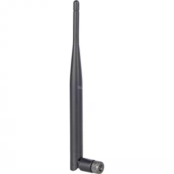 DeLOCK antenna WLAN - antenna - 5 dBi (per 2,5 GHz), 5 dBi (per 5,825 GHz) - antenna omnidirezionale - nero (88393)