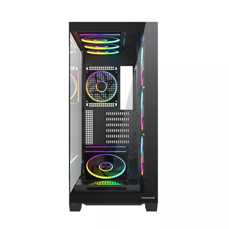 Modecom Volcano Stellar Plus ARGB Midi 8F nero