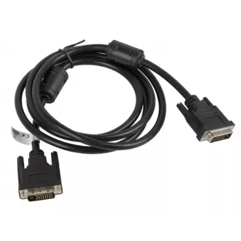Cavo DVI Lanberg CA-DVID-10CC-0018-BK 1,8 m nero