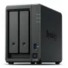 NAS Synology DiskStation DS725+ 2-Bay Ryzen R1600 4GB DDR4 ECC, 2.5GbE, 2x M.2, supporto RAID, 0TB, nero