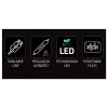 Luci neon per auto MANTA SNL96MT — illuminazione d'accento interna/esterna, modello SNL96MT