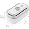 Zwilling Fresh & Save 36804-100-0 contenitore sottovuoto per alimenti S, 0,4 l, plastica, bianco