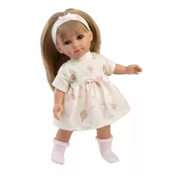 Bambola Llorens Elena 35 cm — tratti realistici, corpo morbido