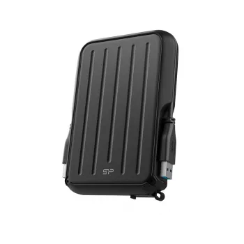 Disco rigido esterno Silicon Power 5 TB USB 3.2 Gen 1 (Type-A) A66, nero, antishock