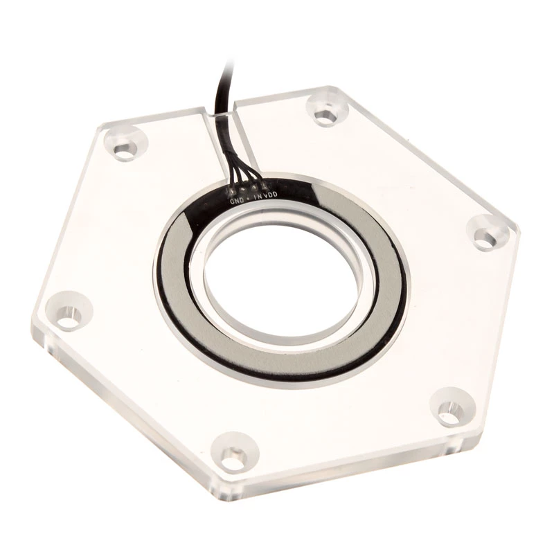 Bitspower Hexagon BP-WTHU-RGB kit di montaggio per add-on RGB del serbatoio dell'acqua