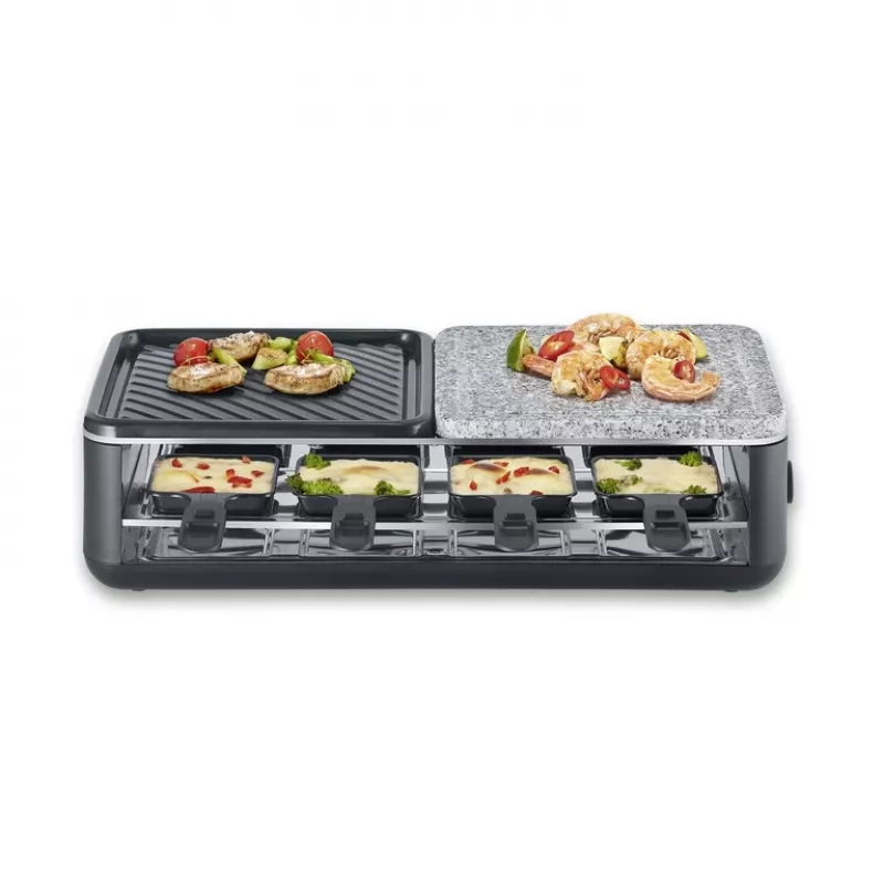 Griglia per raclette Severin RG 2366 8 persone 1300 W nero