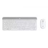 Logitech Slim Wireless Combo MK470 - set tastiera e mouse - wireless - 2,4 GHz - spagnolo - off-white (920-009199)