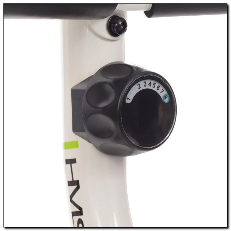 Cyclette magnetica orizzontale bianca e verde HMS R9259