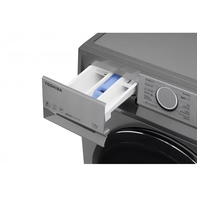 Lavatrice slim Toshiba TW-BL80A2PL(SS), 8 kg