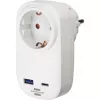 Adattatore spina di rete tipo F Brennenstuhl 1508210010 connettore dritto