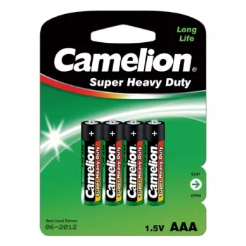 Batteria usa e getta Camelion R03P-BP4G AAA zinco-carbone