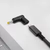 Adattatore di ricarica Akyga AK-ND-C04 USB-C a DC 4,0 x 1,7 mm per notebook, 18,5-20 V, 100 W, per Lenovo