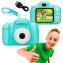 Fotocamera per bambini Extralink H20 blu, 1080p 30fps, display 2.0 pollici