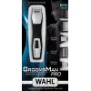 Trimmer Wahl GroomsMan Pro Battery nero acciaio inox 0,7 mm 3 cm
