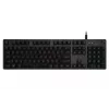 Logitech Gaming G512 - tastiera - retroilluminata - USB - QWERTY - spagnola - switch tasti: GX Brown Tactile - carbone