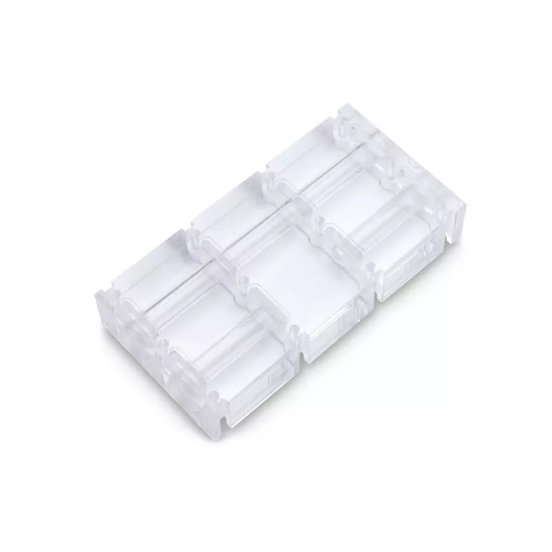 EK-Scalar Terminal Quad 2-Slot – plexi – ponte per water block