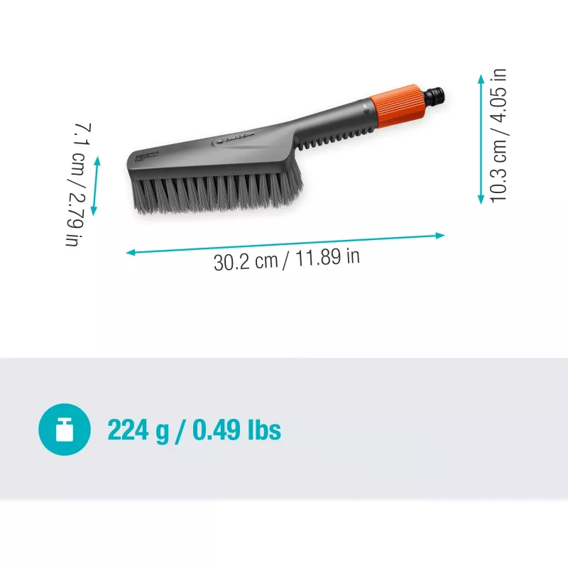 Gardena Cleansystem spazzola a mano S soft, 18840-20