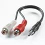 ROLINE cavo audio - RCA femmina a mini jack stereo maschio