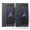 Dissipatore CPU Jonsbo CR-3000E Dual-Tower RGB ARGB, dissipatore ad aria dual tower per CPU