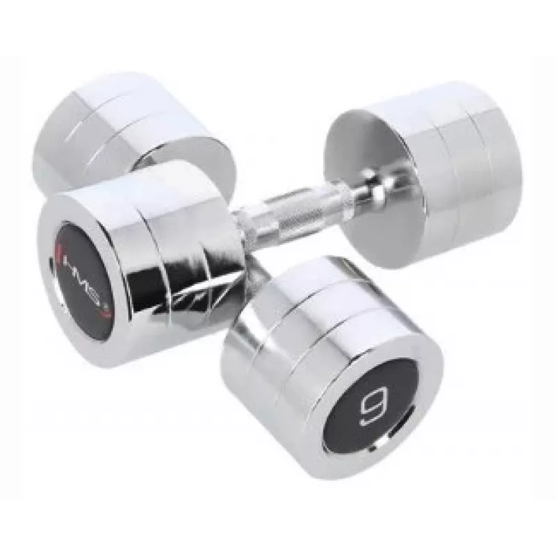 HMS Fitness CHD09 manubrio a peso fisso 9 kg 2 pezzi