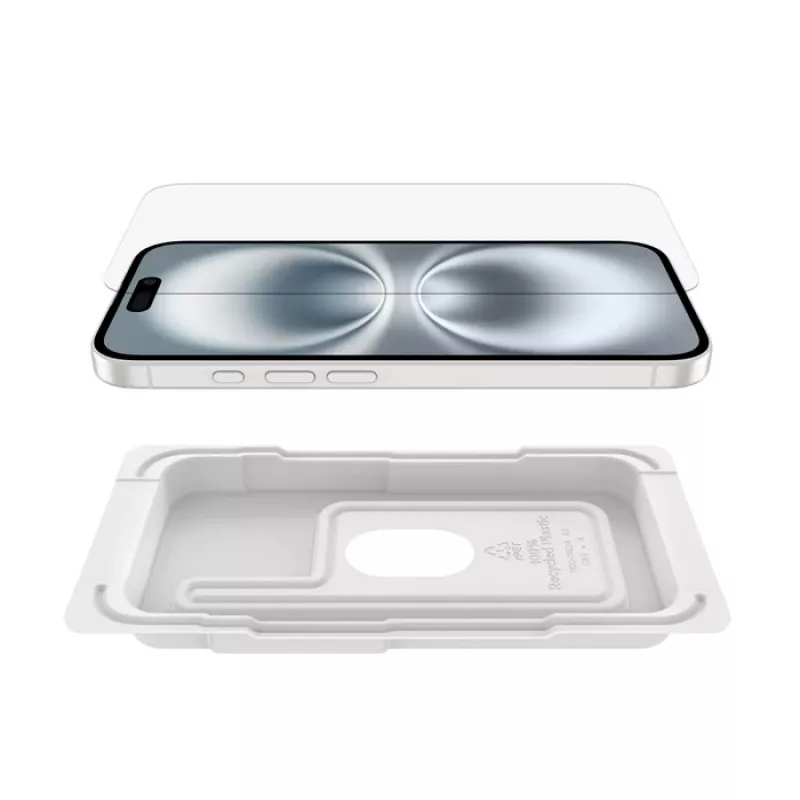 Protezione schermo Belkin ScreenForce per iPhone 16 antishock antigraffio