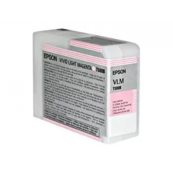 Epson Singlepack Vivid Light Magenta T580B00, Vivid light Magenta, inchiostro pigmentato, 80 ml, 1 pz.