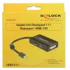 Cavo DeLOCK 0,16 m DisplayPort HDMI DVI Mini DisplayPort