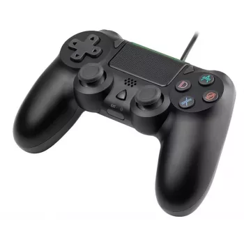 Gamepad con cavo TRACER SHOGUN PRO nero — 16 tasti, analogico/digitale, cavo 1,5 m, vibrazione, PC/PS4/PS3