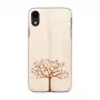 Custodia per smartphone man and wood per iPhone XR — legno di melo, superficie nera